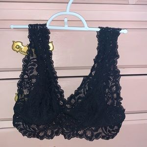 Black bralette
